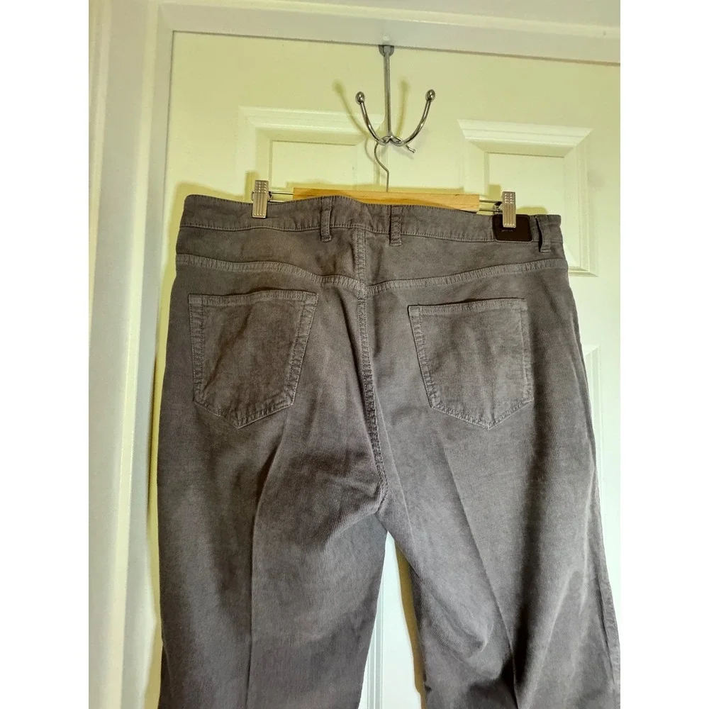 Peter Millar 5 Pocket Corduroy Pant Size 38 Brown Straight‎ Leg